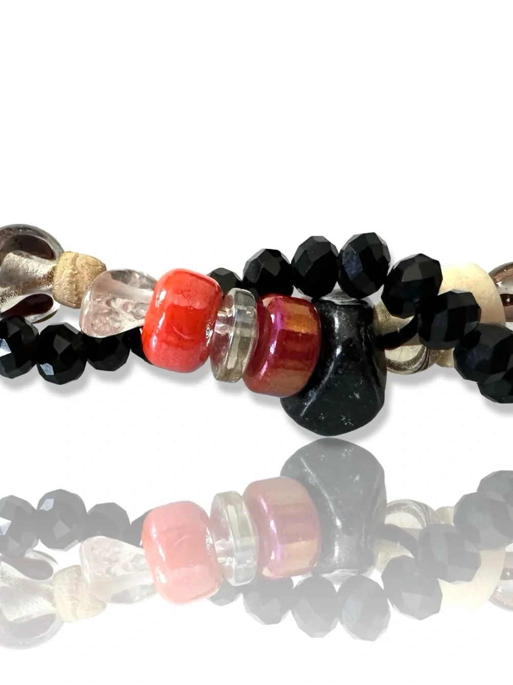 1 Pound Mixed Vintage Beads, NO ACRYLIC